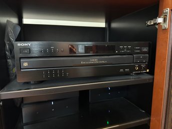 Sony CA80ES 5-disc CD Changer W/remote