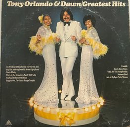 TONY ORLANDO AND DAWN -  GREATEST HITS -  1975 - ARISTA ORIGINAL LP RECORD AL-4045