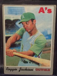 1970 Topps Reggie Jackson - M