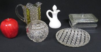 A Mixed Group Of Victorian To Deco Era Glass