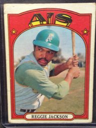 1972 Topps Reggie Jackson - M