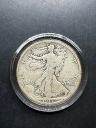 1917-S Walking Liberty Silver Half Dollar