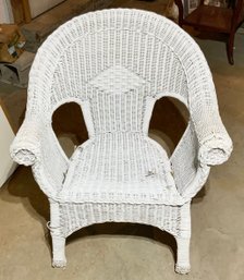 Oversized Wicker Chair