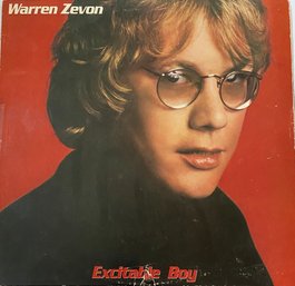 Warren Zevon - Excitable Boy - 1978 Asylum Records 6E-118 LP Vinyl Record