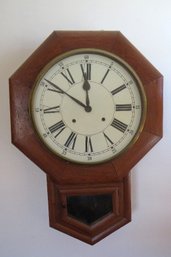 Regulator Wall Clock (school Clock) By Ansonia Clock Co.