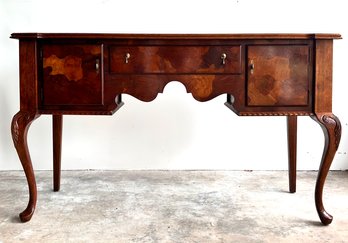 A Magnificent Inlaid Marquetry Sideboard By American Of Martinsville