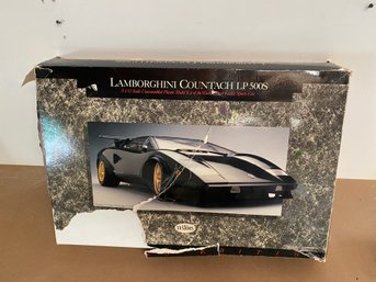 Testors Doyusha Lamborghini Countach LP500S Limited Edition 26x5x17in Box Newish Vintage 1988  1/12th Scale