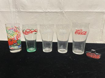 Vintage Coca Cola Glasses