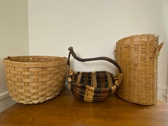 Lot Of Decorative Baskets - 2