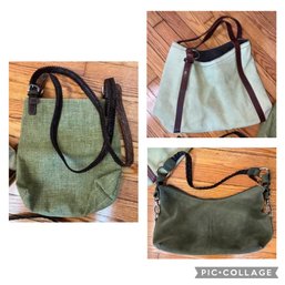 3 Shades Of Green Handbags