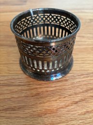 Vintage Bernard Rices & Sons Silverplate Candle Cup Jar Holder - Apollo 6704