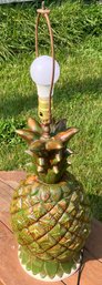 Vintage Midcentury Modern Pineapple Lamp