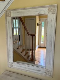 White Washed Hall Mirror