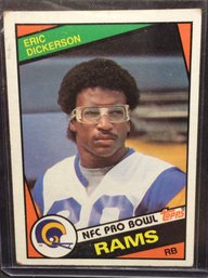 1984 Topps Eric Dickerson Rookie - M