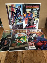 5 Batman Comic Books.  Lot 169