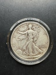 1943 Walking Liberty Silver Half Dollar