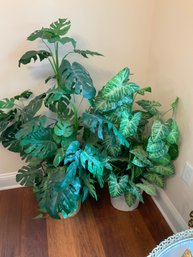 Pair Of Faux Plants