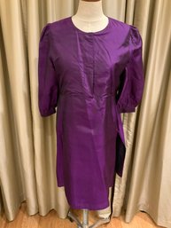 Purple Silk Tunic
