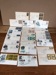 24 - First Day Of Issue Stamped Envelopes