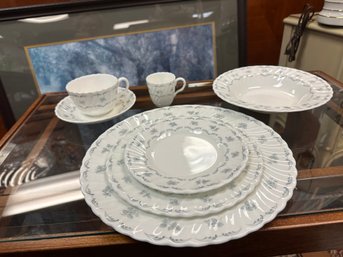 Minton China Ariel Pattern  - 42 Pieces