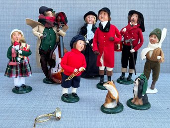 An Assortment Of Byer's Choice Carolers Collectible Figurines