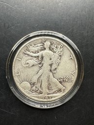 1943-S Walking Liberty Silver Half Dollar