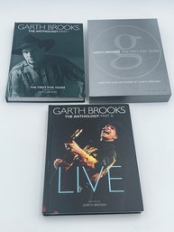 Pair Of Country Legend GARTH BROOKS Hardcover Books