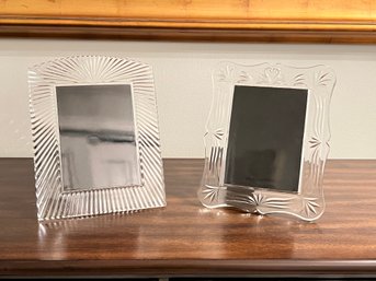 Pair Of Waterford Picture Frames