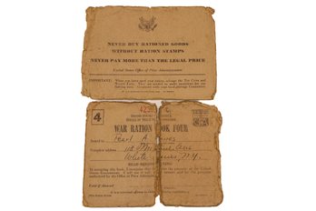 WWII War Ration Book No. 4