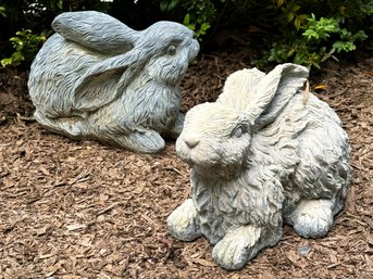 Fiberglass Garden Bunnies