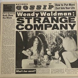 Wendy Waldman -  Strange Company -  Record 12' Vinyl LP 1978 WB BKS 3178 - WITH INNER SLEEVE