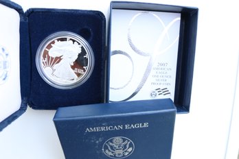 2007 Silver Eagle Proof Coin 1 Ounce .999
