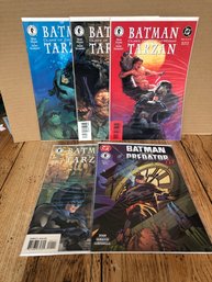 5 Batman Comic Books.   Lot 171