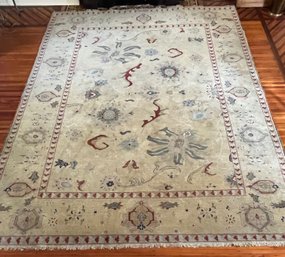 Authentic Egyptian Hand Knotted Wool Rug, Appraised For $450 (8'3'x10')