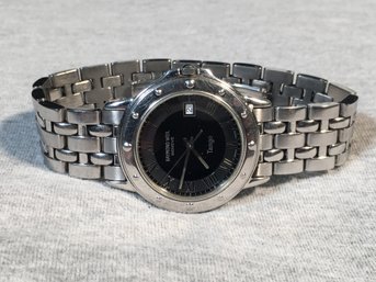 (2 OF 2) Fantastic $900 RAYMOND WEIL Mens Watch - Model 5560 - Tango - Needs Battery And Polishing