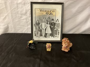 Lot Of 4 Wizard Of Oz Items