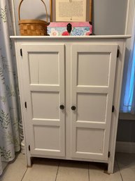 TWO DOOR PINE CUPBOARD