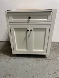Dual Door Cabinet With Drawer