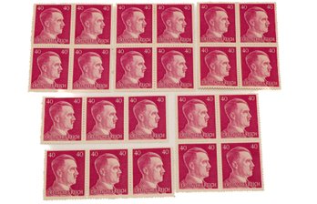 Adolf Hitler Third Reich Era Germany Unused Stamps