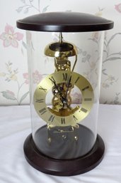 A Mechanical Clock With Glass Case