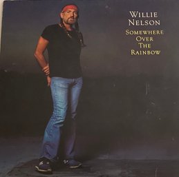 WILLIE NELSON - SOMEWHERE OVER THE RAINBOW - 1981- FC 36883 - VINYL RECORD - WITH INNER SLEEVE