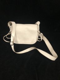 Coach White Leather Hobo Crossbody