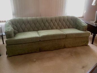 Mechanics Funiture Manufacturers Green Upholstered Sofa