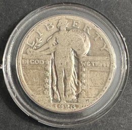 1926 Standing Liberty Silver Quarter