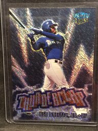 1998 Fleer Ultra Ken Griffey Jr. Thunderclap Insert Card - M