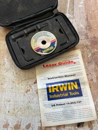 An Irwin Laser Guide - Miter Saw Laser Guide