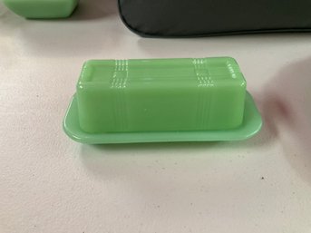 Jadeite Butter Dish