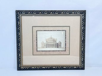Matted And Framed  Bombay Co. 'O-El-Nouvel Facade Principale' Decorative Wall Art