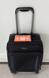 Samsonite 22' Lightweight Rolling Suitcase And Set Of New Luggage Tags