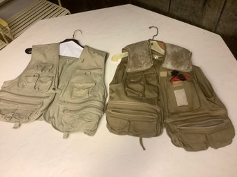 Pair Of Fishing/hunting Vest